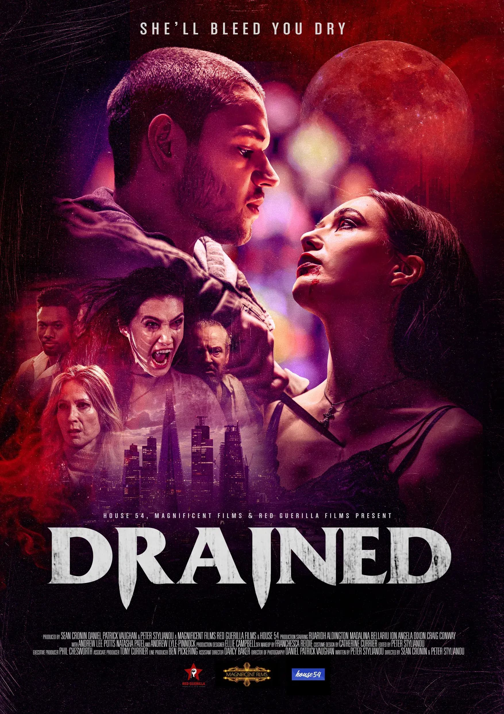 Drained
